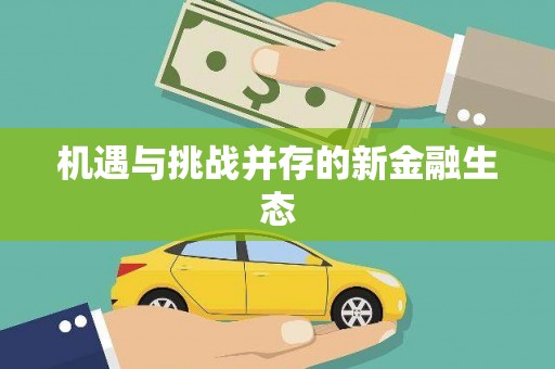 麦积机遇与挑战并存的新金融生态