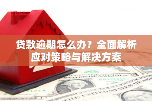 麦积贷款逾期怎么办？全面解析应对策略与解决方案