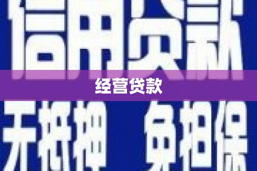 麦积经营贷款