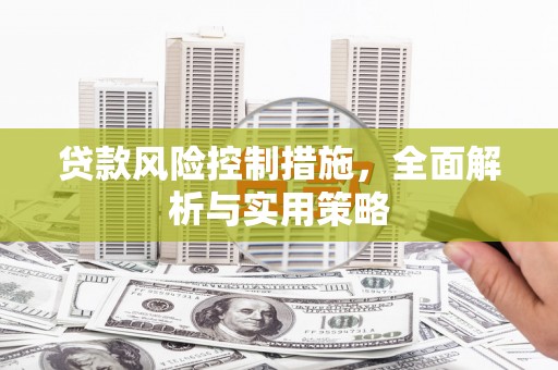 麦积贷款风险控制措施，全面解析与实用策略