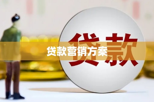 麦积贷款营销方案