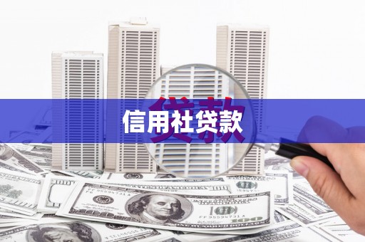 麦积信用社贷款