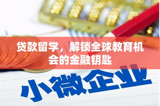 麦积贷款留学，解锁全球教育机会的金融钥匙