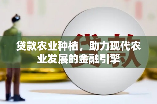 麦积贷款农业种植，助力现代农业发展的金融引擎
