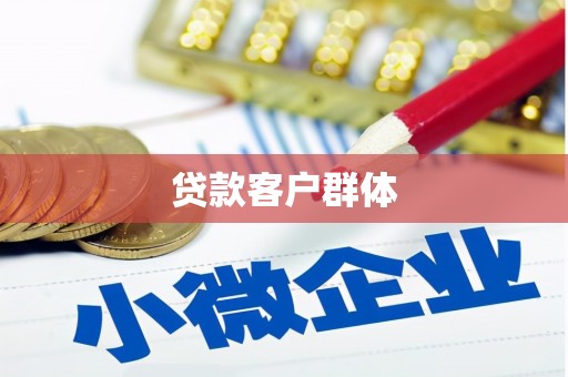 麦积贷款客户群体