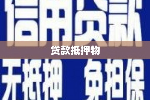麦积贷款抵押物