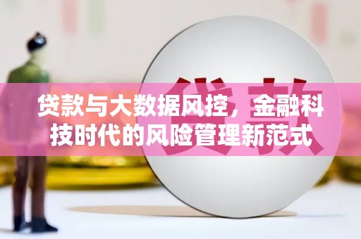 麦积贷款与大数据风控，金融科技时代的风险管理新范式