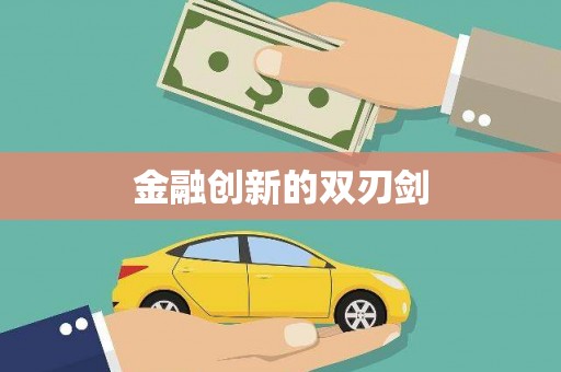麦积金融创新的双刃剑