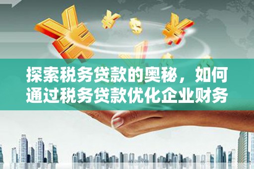 麦积探索税务贷款的奥秘，如何通过税务贷款优化企业财务