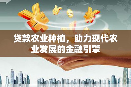 麦积贷款农业种植，助力现代农业发展的金融引擎