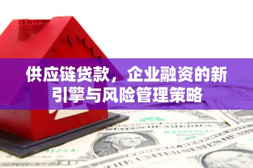 麦积供应链贷款，企业融资的新引擎与风险管理策略