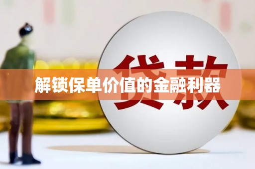 麦积解锁保单价值的金融利器