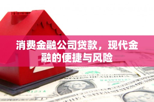 麦积消费金融公司贷款，现代金融的便捷与风险