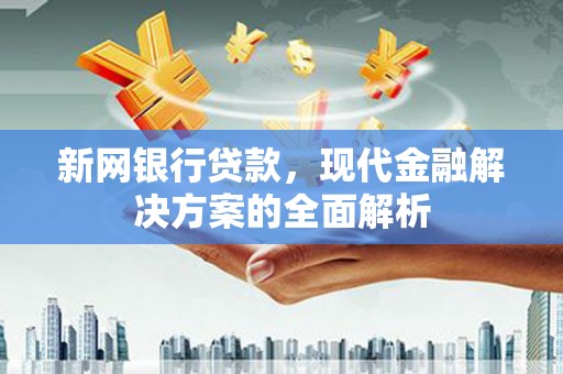 麦积新网银行贷款，现代金融解决方案的全面解析