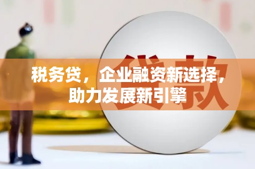 麦积税务贷，企业融资新选择，助力发展新引擎