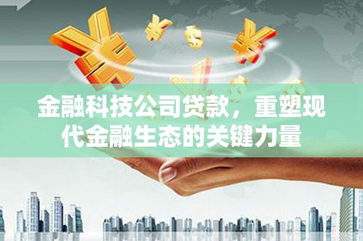 麦积金融科技公司贷款，重塑现代金融生态的关键力量