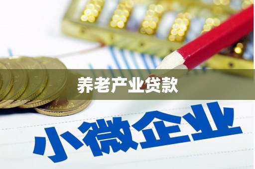 麦积养老产业贷款
