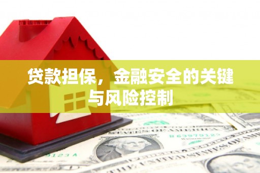 麦积贷款担保，金融安全的关键与风险控制