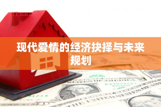 麦积现代爱情的经济抉择与未来规划