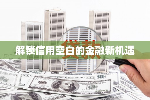 麦积解锁信用空白的金融新机遇