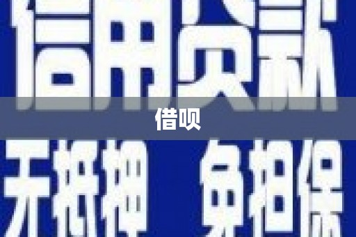 麦积借呗