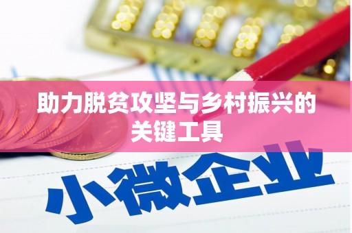 麦积助力脱贫攻坚与乡村振兴的关键工具